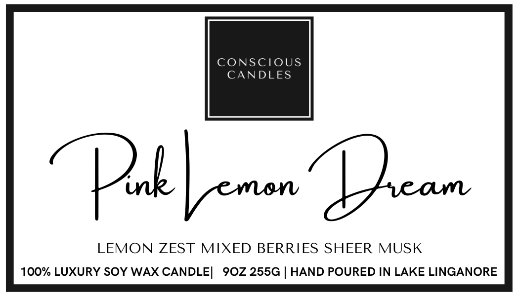 Pink Lemon Dream Candle