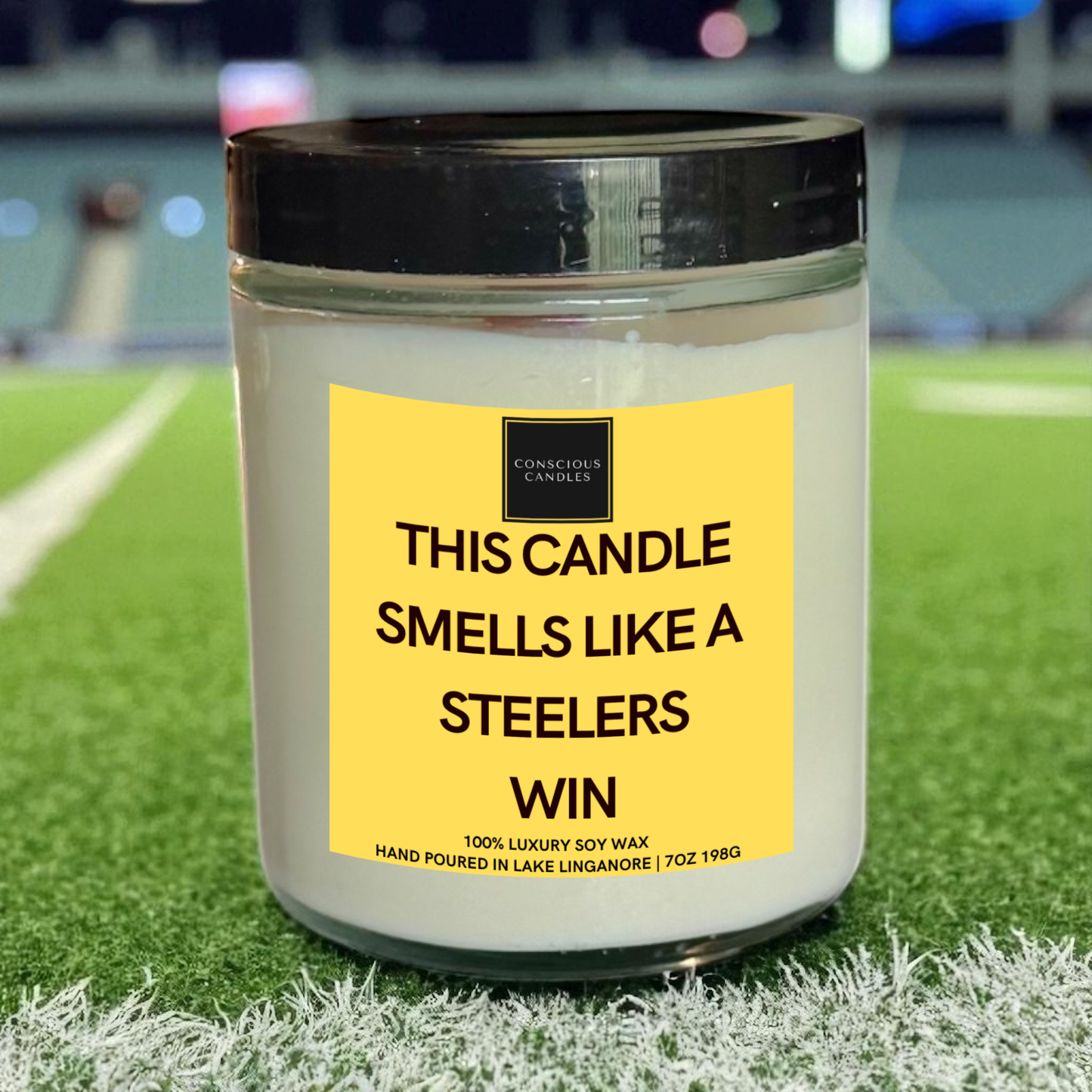 Football Themed Candles