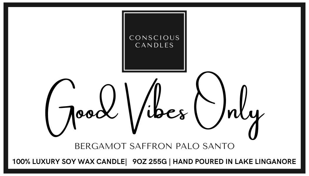 Good Vibes Only Candle