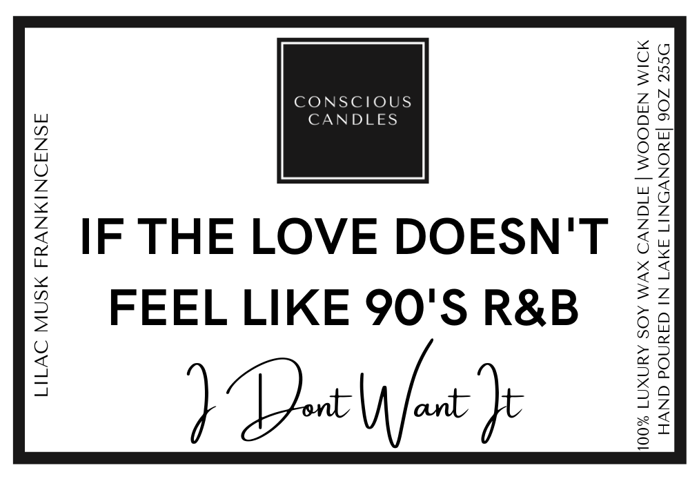 90's R&B Love Candle