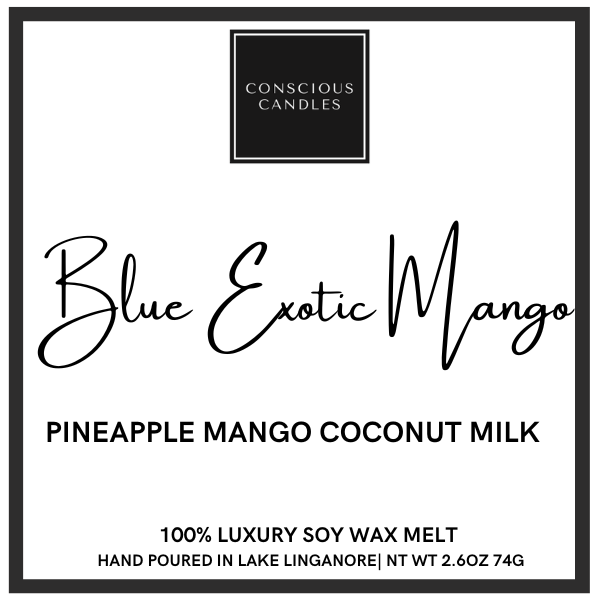 Blue Exotic Mango Wax Melt