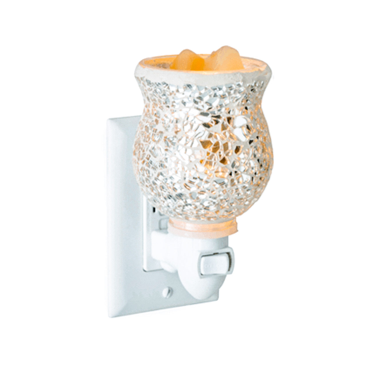 Pluggable Mirrored Glow Warmer