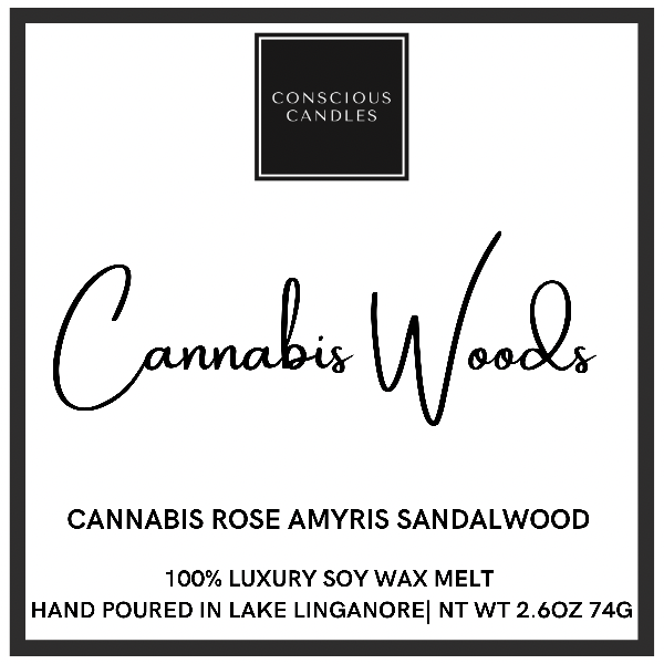 Cannabis Woods Wax Melt