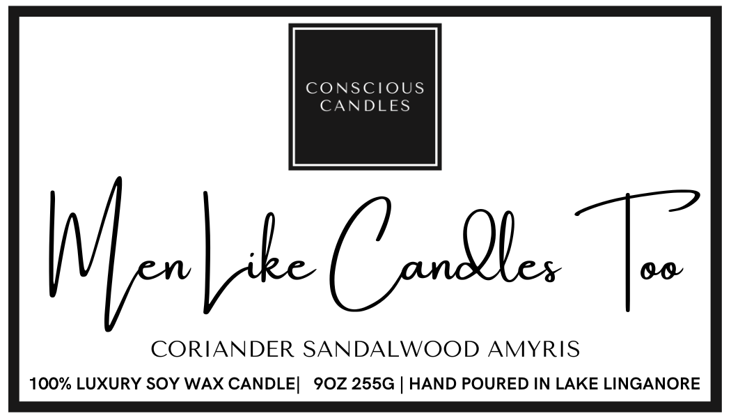 Men Like Candles Too Candle