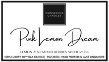 Load image into Gallery viewer, Pink Lemon Dream Candle
