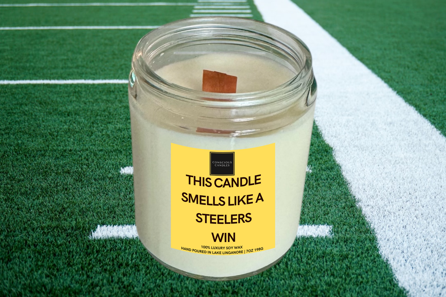 Football Themed Candles
