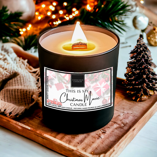 Christmas Movie Watching Candle