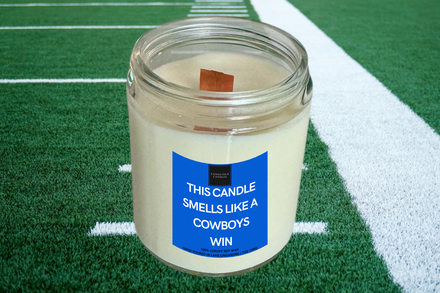 Football Themed Candles