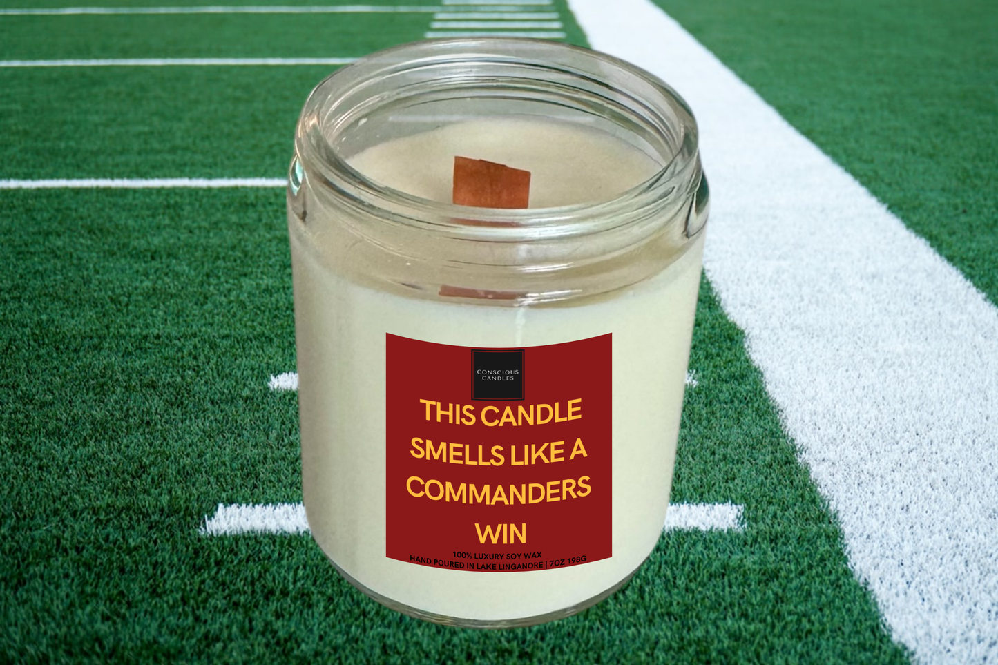 Football Themed Candles