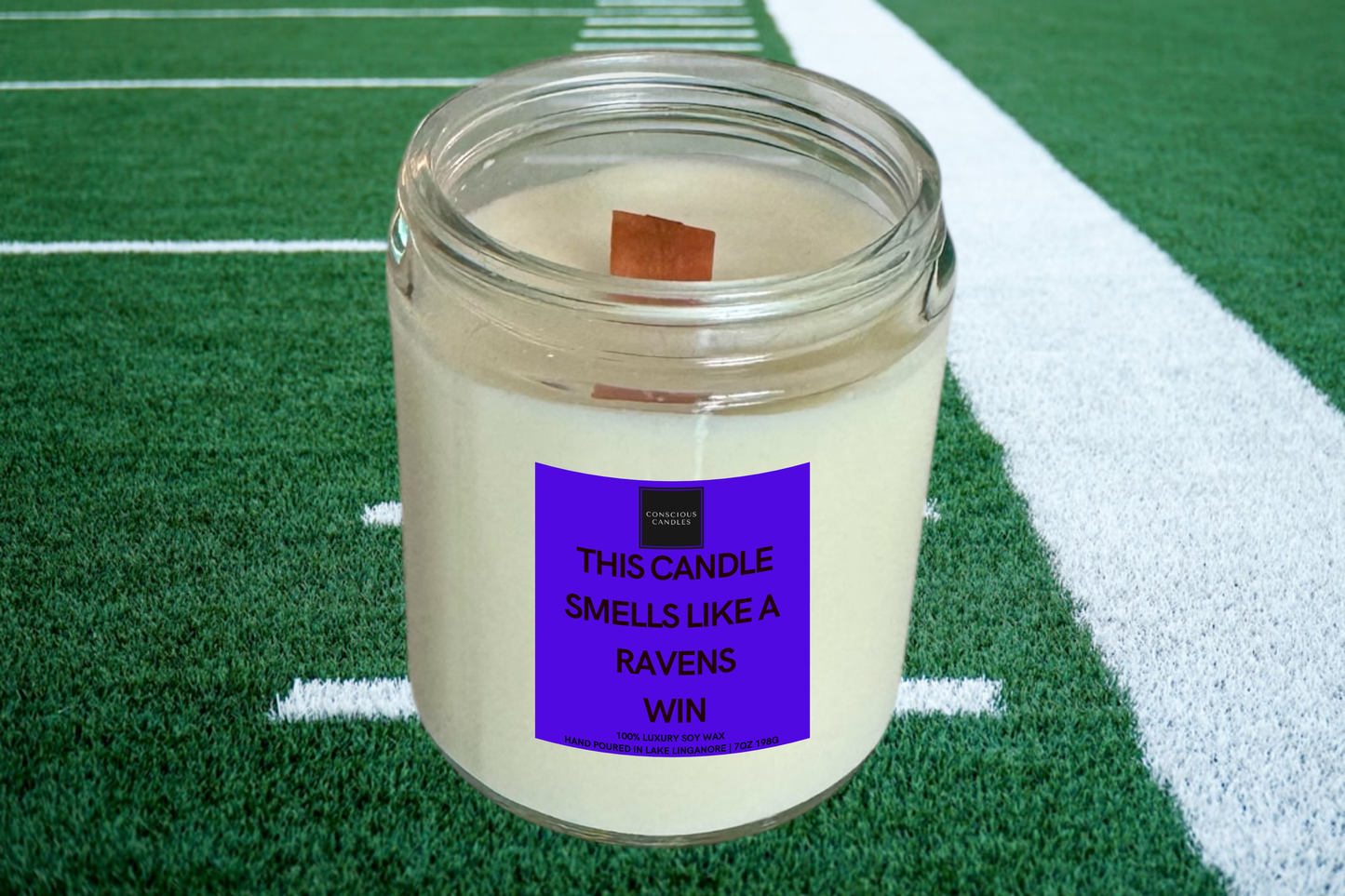 Football Themed Candles