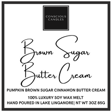 Load image into Gallery viewer, Fall Collection - Brown Sugar Butter Cream Wax Melt
