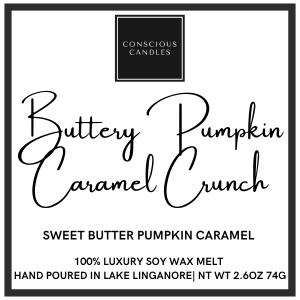Fall Collection -Buttery Pumpkin Caramel Crunch Wax Melt