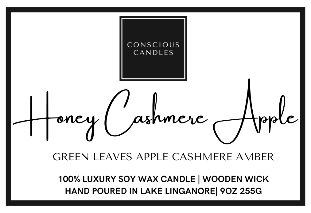 Fall Collection -Honey Cashmere Apple Candle