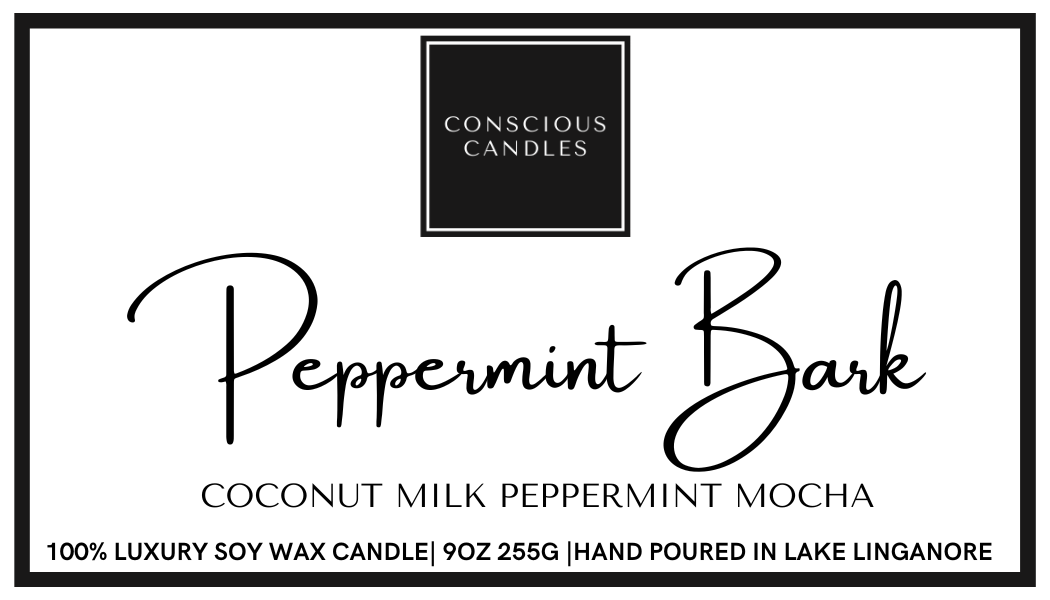 Peppermint Bark Candle