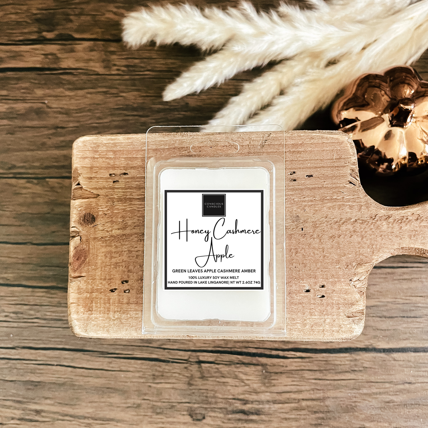 Fall Collection - Honey Cashmere Apple Wax Melt