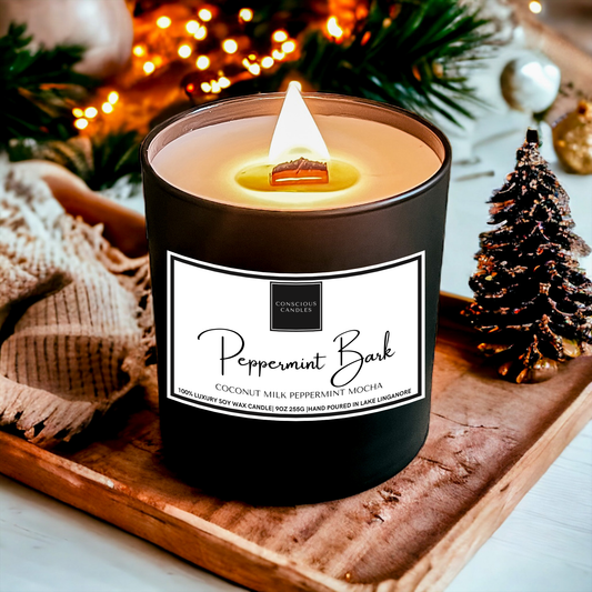 Peppermint Bark Candle