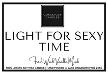 Load image into Gallery viewer, Light For Sexy Time Candle
