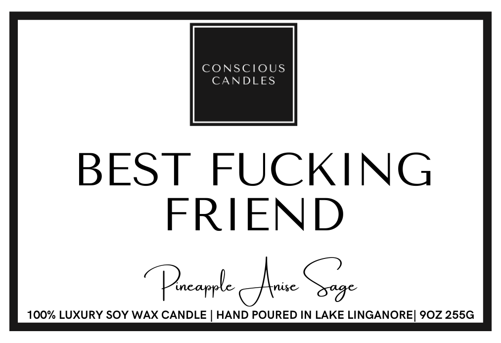 Best F'n Friend Candle