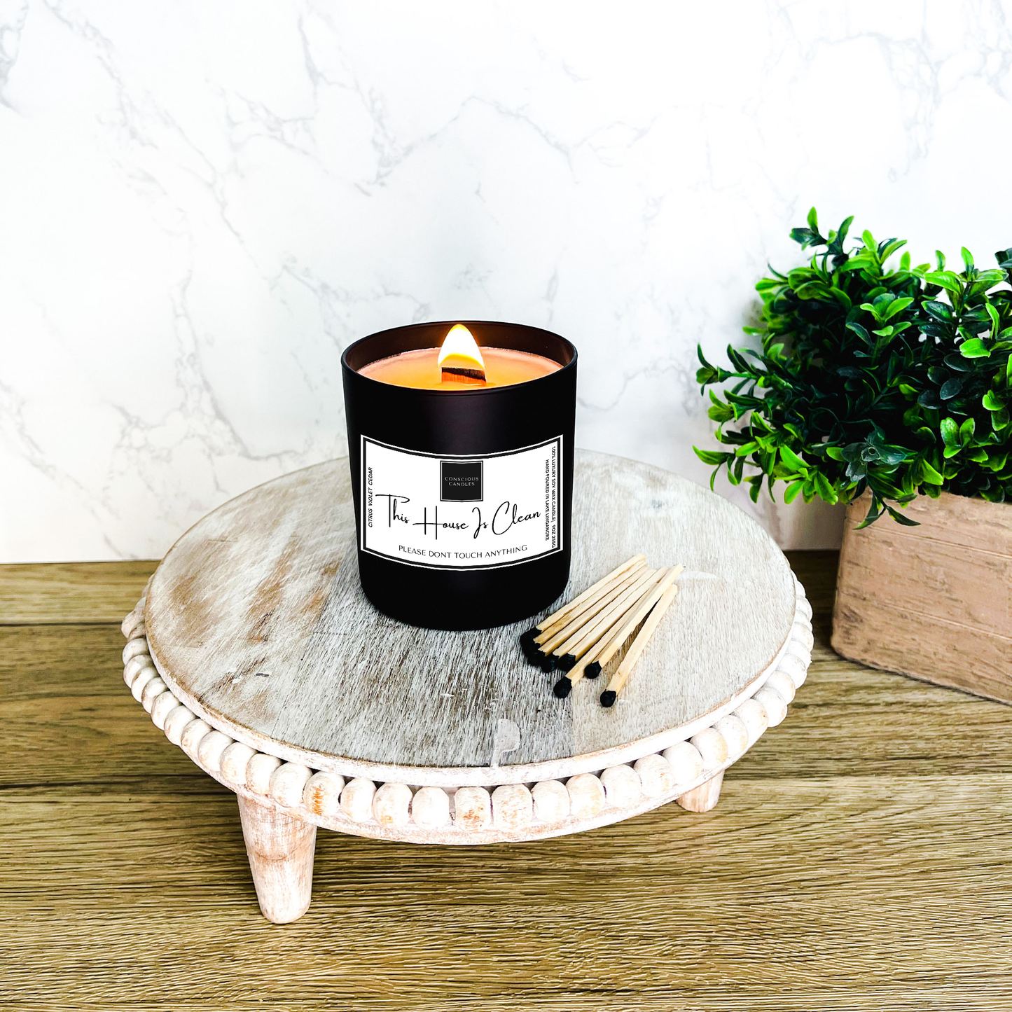 This House Is Clean Candle