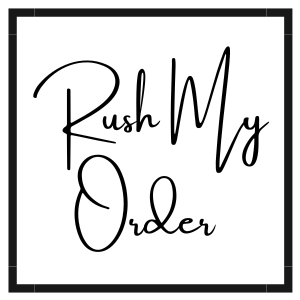 Rush My Order Fee