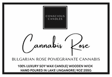 Load image into Gallery viewer, Cannabis Rose Candle
