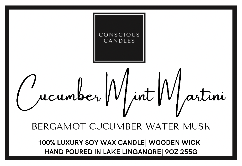 Cucumber Mint Martini Candle